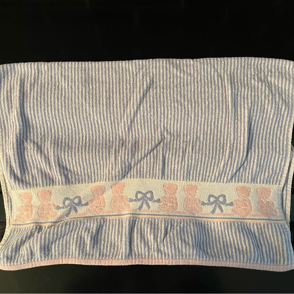 90s Gerber Baby Bath Towel